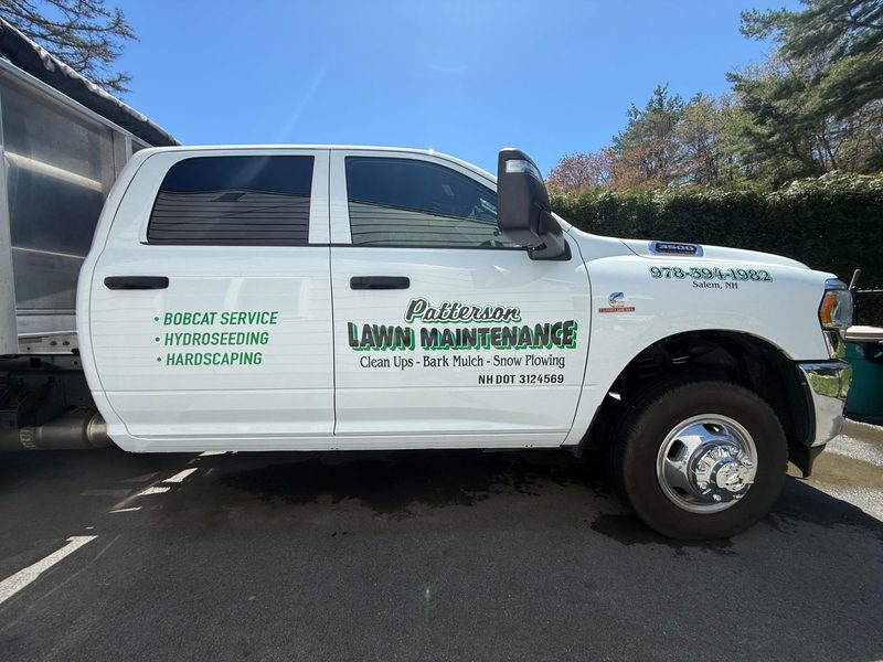 Patterson Lawn Maintenance truck